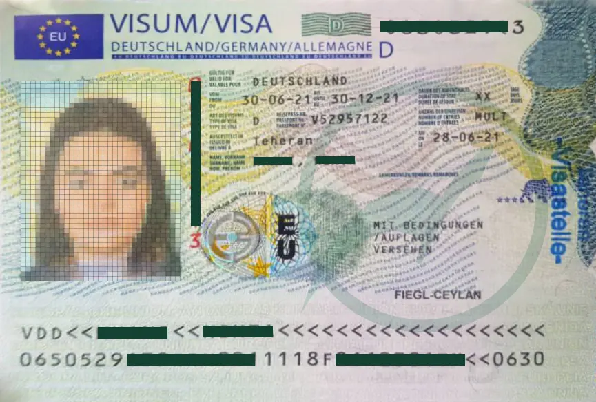 ویزای پیوست آلمان برای فرزند پناهجو