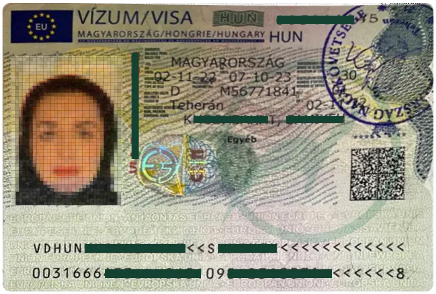 ویزای موفق پیوست آلمان از سفارت بوداپست (بدون مدرک زبان)