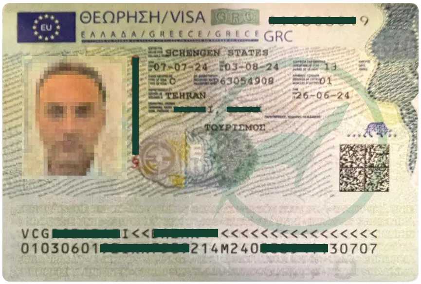 ویزای موفق یونان برای اخد کارت اقامت و جاب آفر آلمان