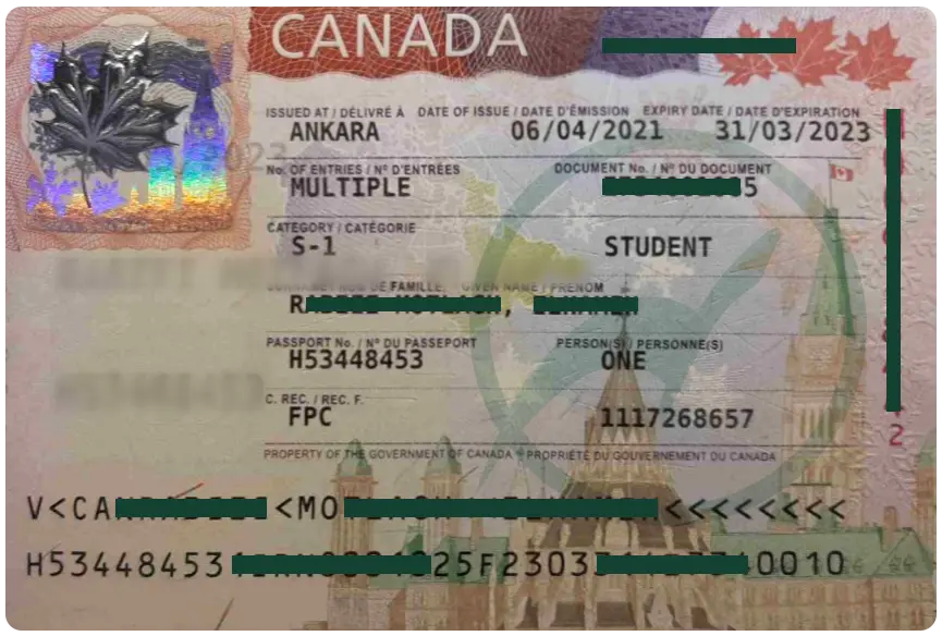 ویزای موفق کانادا همراه با کار پاره وقت