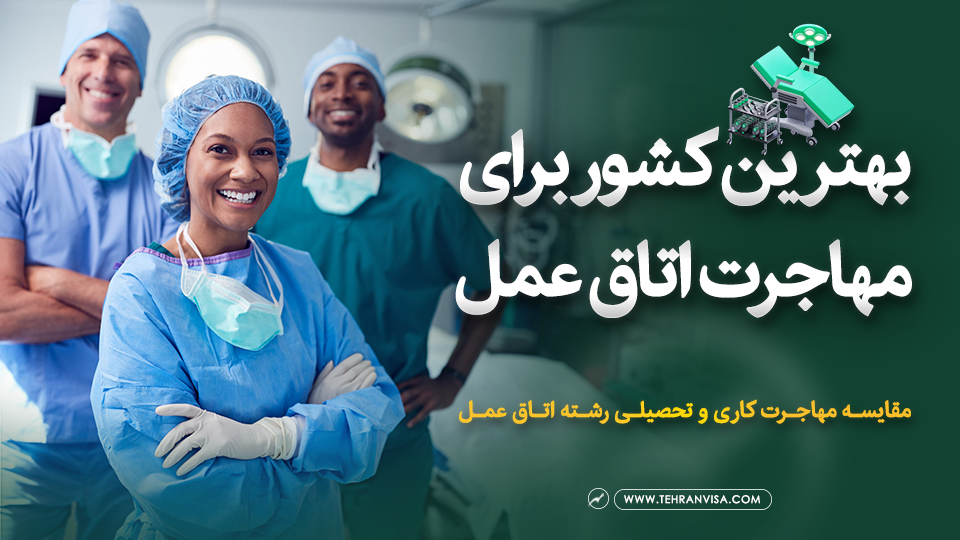 بهترین کشور برای مهاجرت اتاق عمل